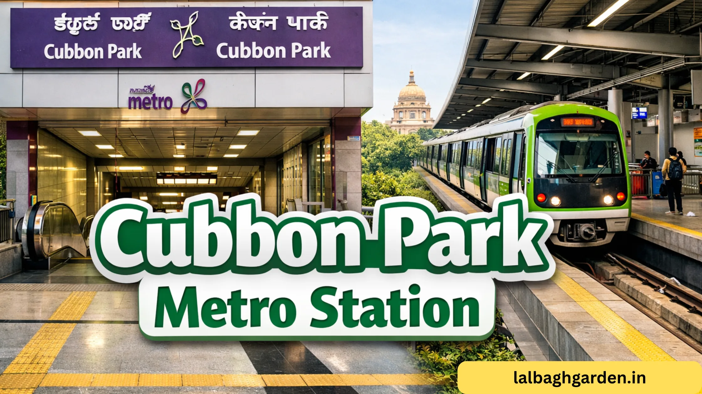 cubbon park metro station