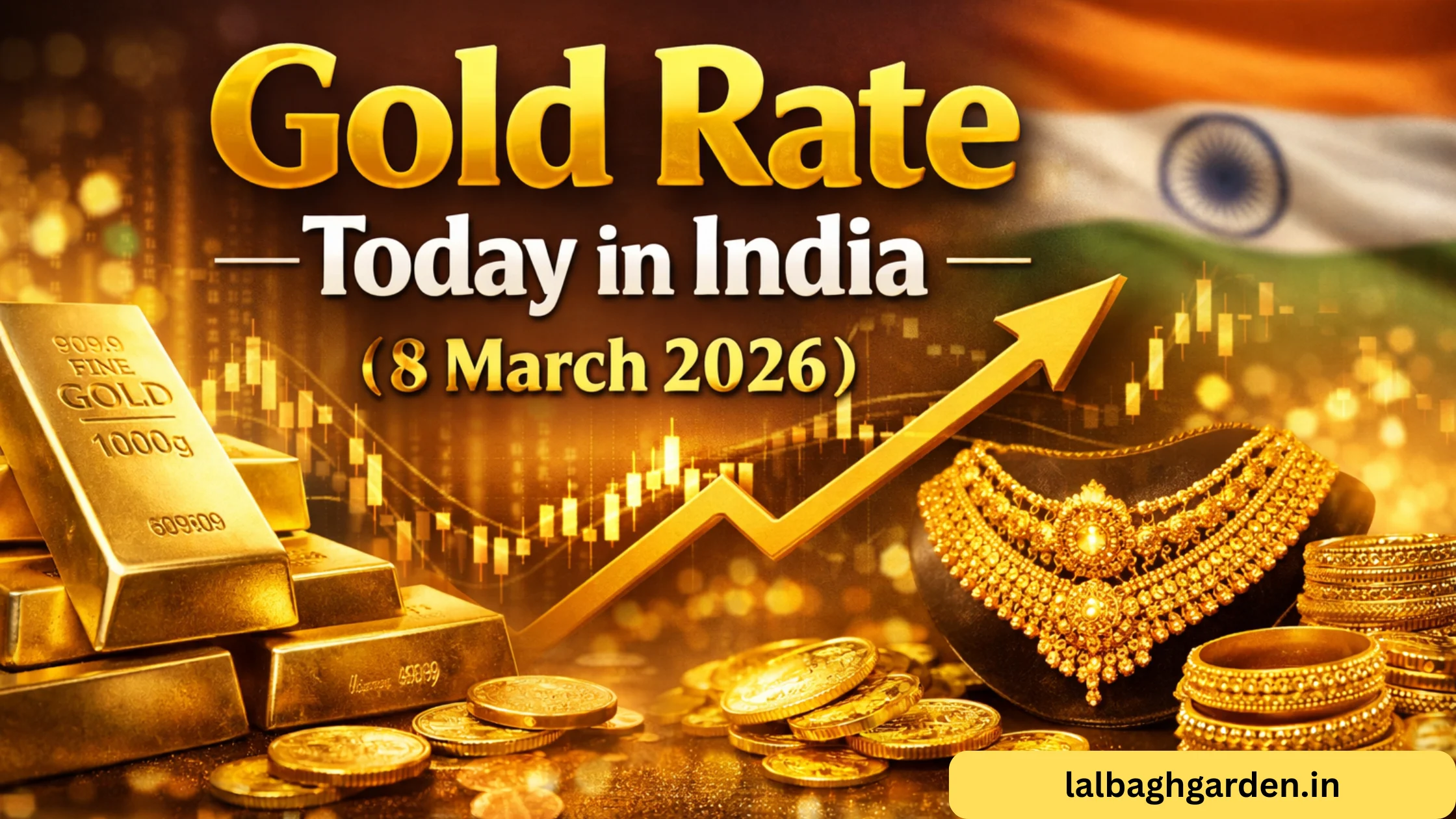 Gold Rate Today 8 March 2026