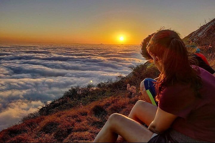 Skandagiri Hills sunset